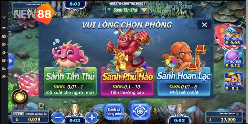 Các cấp độ trong trò chơi